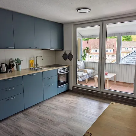 Harzflair Am Hausberg - Grosse Moderne 135qm Mit Balkon Fuer Bis Zu 6 Gaeste Im Zentrum