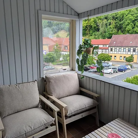 Harzflair Am Hausberg - Grosse Moderne 135qm Mit Balkon Fuer Bis Zu 6 Gaeste Im Zentrum * Bad Lauterberg